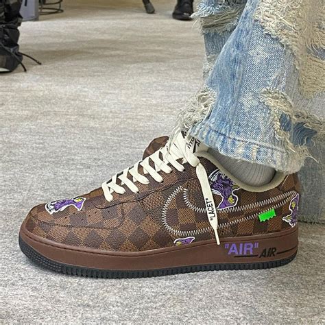 louis vuitton air force 1 sneakers.